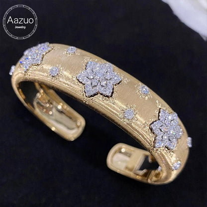 18K Solid Yellow Gold Ring